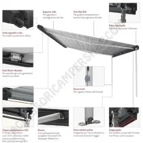 Tendalino Veranda Fiamma F80S Polar White | Accessoricampershop.com
