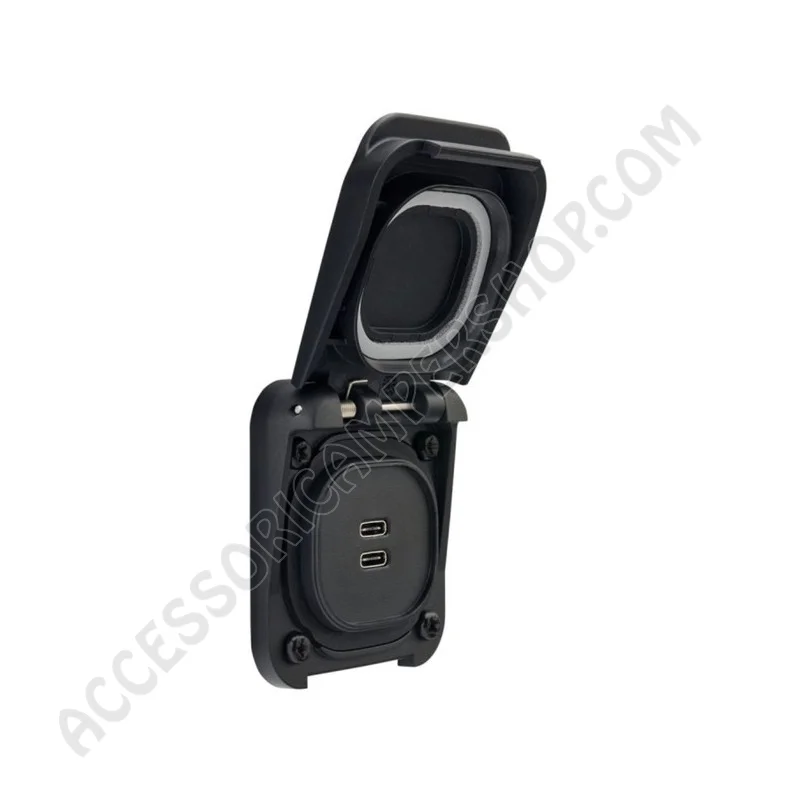 Presa USB-C 2 Porte Esterna 12/24V | Accessoricampershop.com