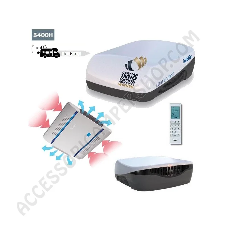 Clima Van 3 5400H - Pompa Calore Camper | Accessoricampershop.com