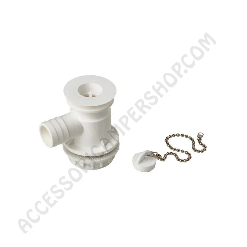 Piletta scarico doccia curva per camper | Accessoricampershop.com