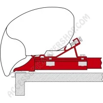 Staffe Fiamma Fixing-Bar F80 F65 | Accessoricampershop.com