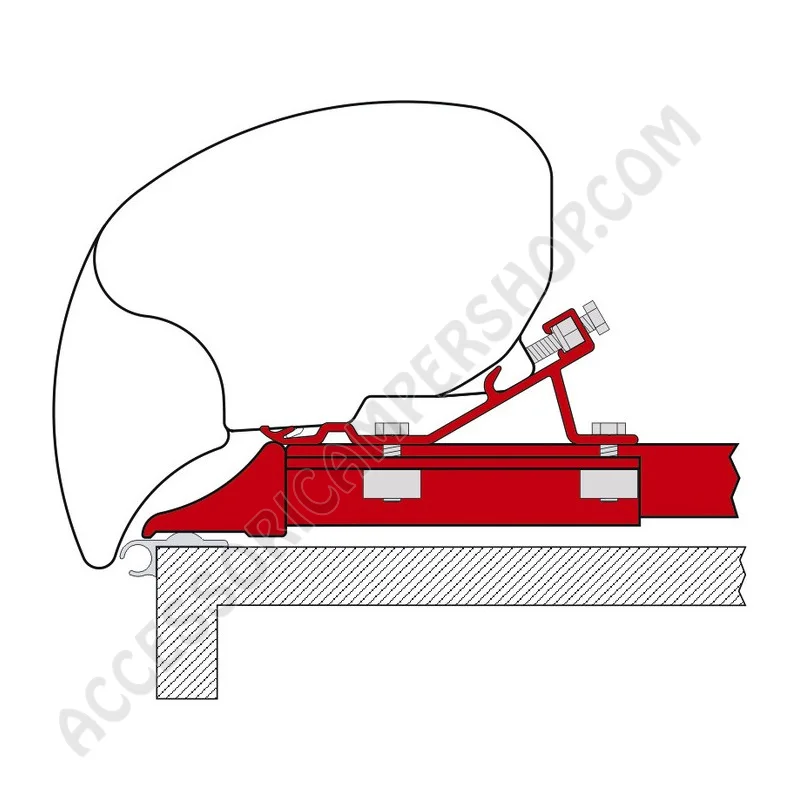 Staffe Fiamma Fixing-Bar F80 F65 | Accessoricampershop.com