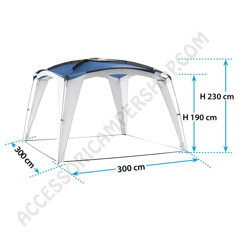 Gazebo Medusa II 3X3 | Brunner