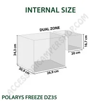 Polarys Freeze Frigobox Dual Zone | Accessoricampershop.com
