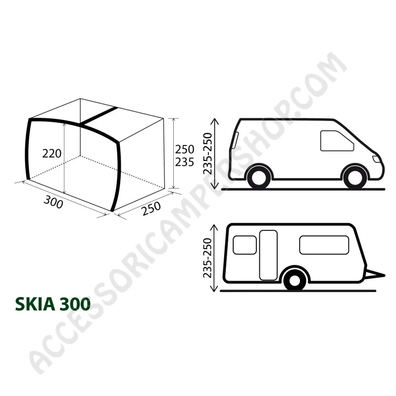 Tendalino Skia 300 | Brunner