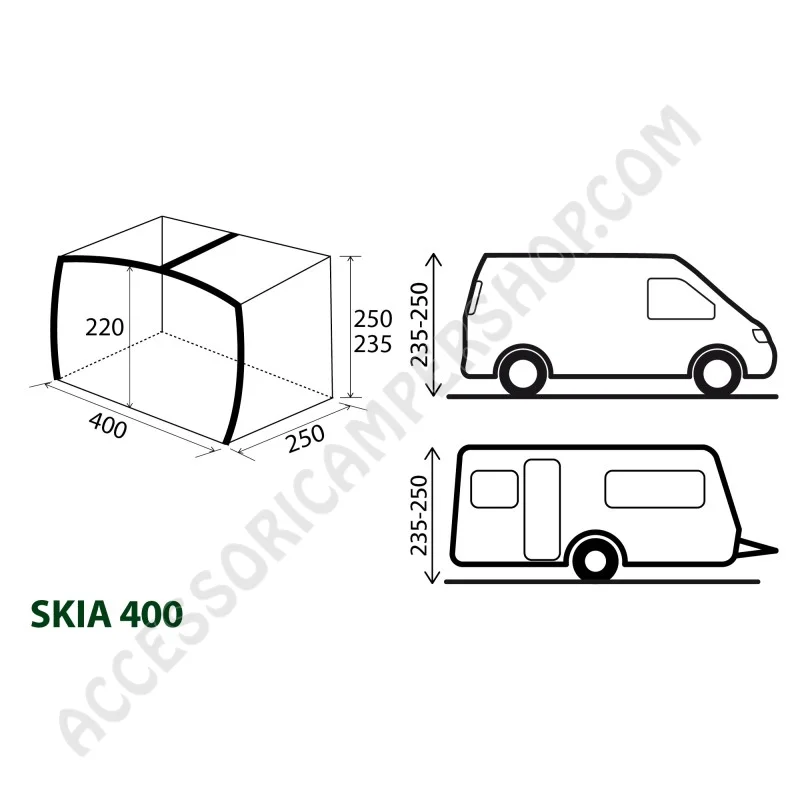 Tendalino Skia 400 | Brunner