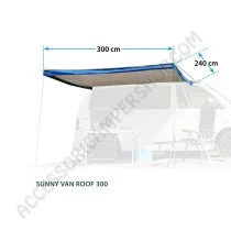 Telo ombra Sunny Van Roof | Brunner