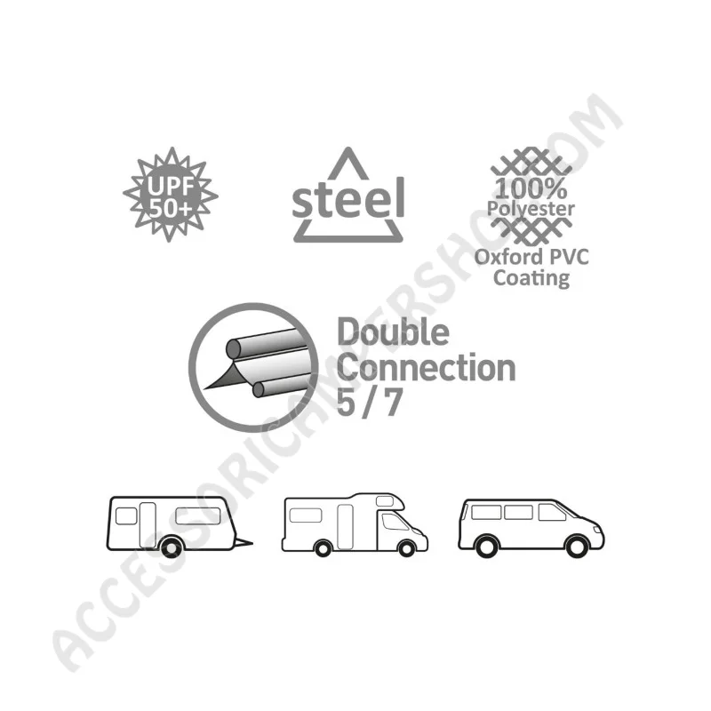 Telo ombra Sunny Van Roof | Brunner