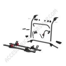 Porta-bici Fiamma Carry-Bike VW T6 Pro Deep Black | Accessoricampershop.com
