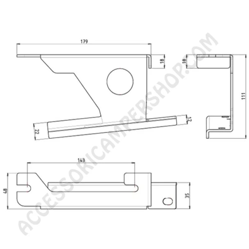 Handbr.Adapt.VWT5/6Gen3LH | CTA