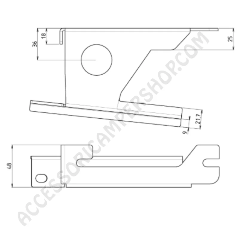 Adattatore CTA Freno Mano VW T5 DX | Accessoricampershop.com