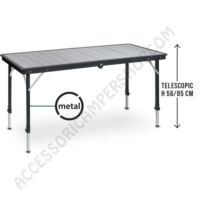 Tavolo Brunner pieghevole 143x70 | Accessoricampershop.com
