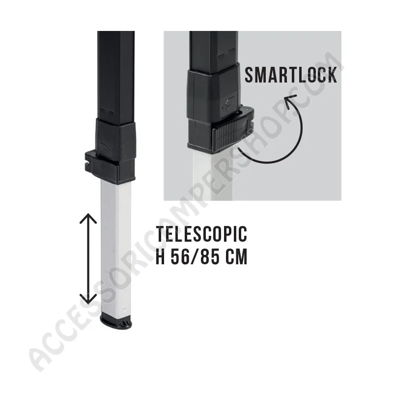 Tavolo Brunner pieghevole 143x70 | Accessoricampershop.com
