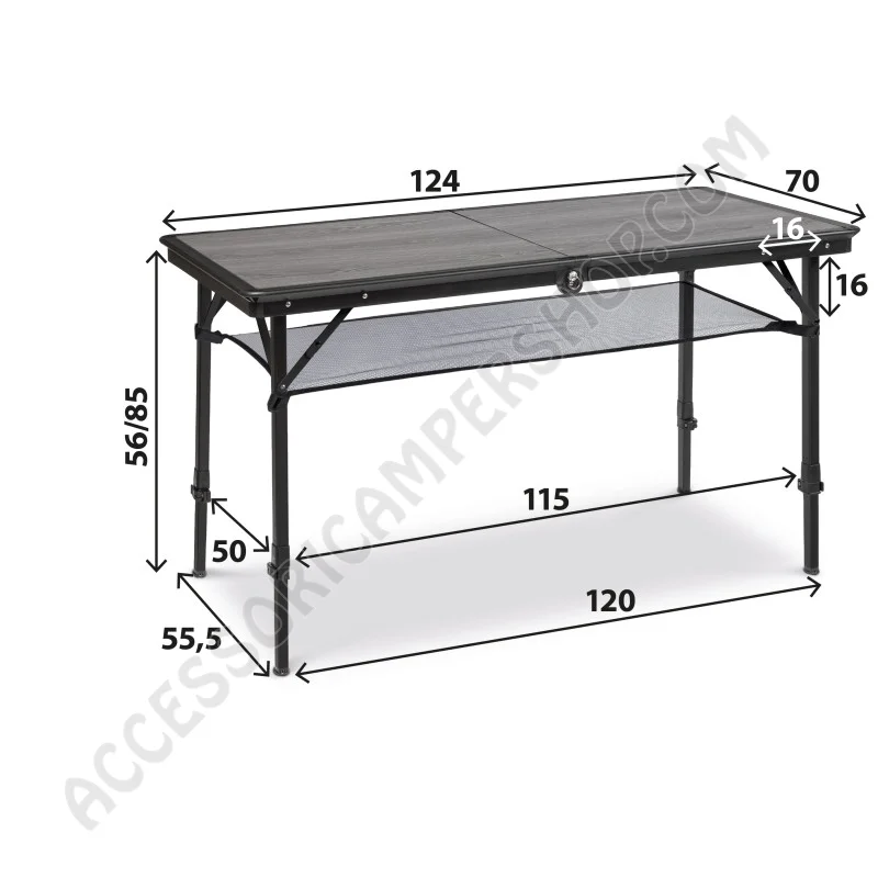 Tavolo camping Brunner Dinemic | Accessoricampershop.com
