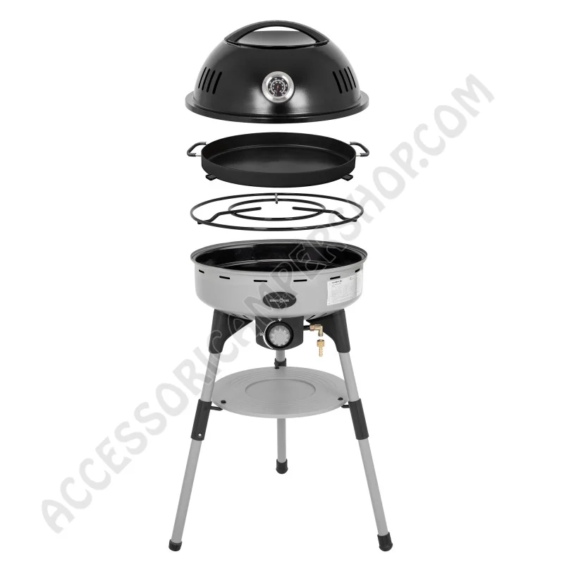 BBQRuiser HT Gas 30 mbar Brunner | Accessoricampershop.com