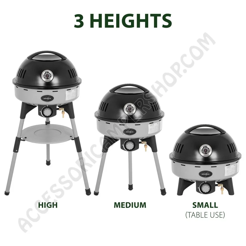 BBQRuiser HT Gas 30 mbar Brunner | Accessoricampershop.com