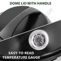 BBQRuiser HT Gas 30 mbar Brunner | Accessoricampershop.com