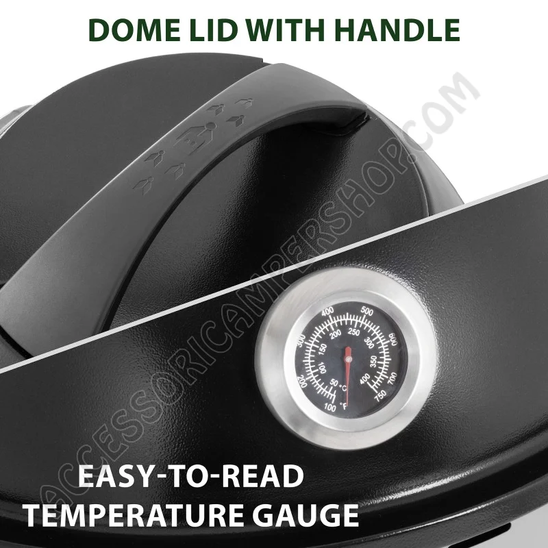 BBQRuiser HT Gas 30 mbar Brunner | Accessoricampershop.com