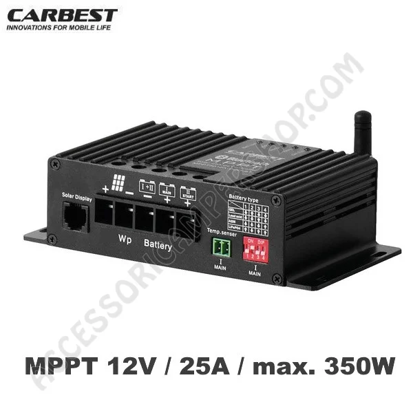 Regolatore Di Carica MPPT 10A/30A/60A/100A Per Pannelli Solari – 12V/24V, Display E Uscita USB, Per Batterie Al Litio Portatili