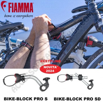 BLOCCA BICI FIAMMA BIKE-BLOCK PRO S PER CARRY-BIKE DI CAMPER E CARAVAN