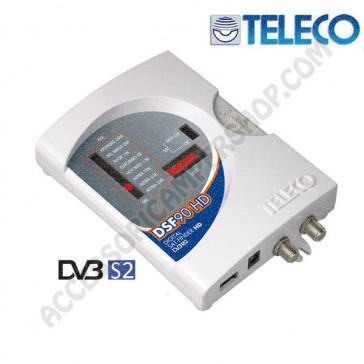 PUNTATORE  DSF90 HD TELECO PER SATELLITI DIGITALI DVB-S2 PER CAMPER MOTORHOME VAN E CARAVAN