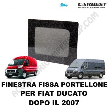 FINESTRA FISSA IN VETRO CARBEST PER PORTELLONE POSTERIORE FIAT DUCATO DAL 2007