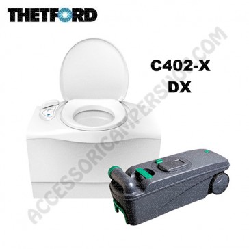 WC TOILETTE A CASSETTA THETFORD C402-X DX PER CAMPER E CARAVAN