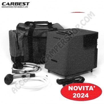 BOILER MOBILE A GAS 30 MBAR 12V PER CAMPER CARAVAN VAN BARCA AUTO VEICOLI CON PRESA ACCENDISIGARI 12V