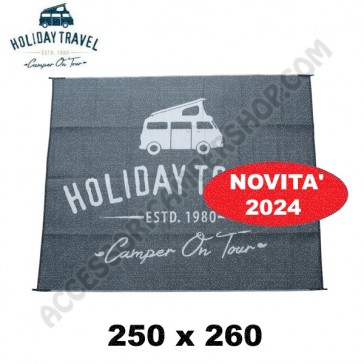 TAPPETO STUOIA 250 X 260 HOLIDAY TRAVEL PER VAN CAMPER CARAVAN CAMPEGGIO