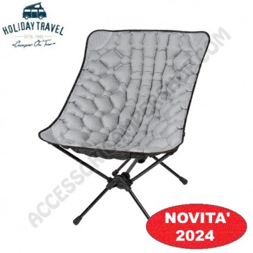 SEDIA POLTRONA PIEGHEVOLE GONFIABILE ULTRALEGGERA HOLIDAY TRAVEL PER VAN CAMPER MOTORHOME CARAVAN CAMPEGGIO