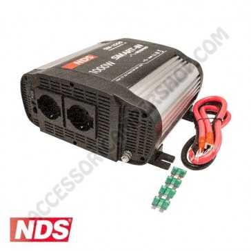 INVERTER NDS SMART-IN SM-1000 1000 W 12V A ONDA MODIFICATA CON PRESA USB PER CAMPER CARAVAN BARCA