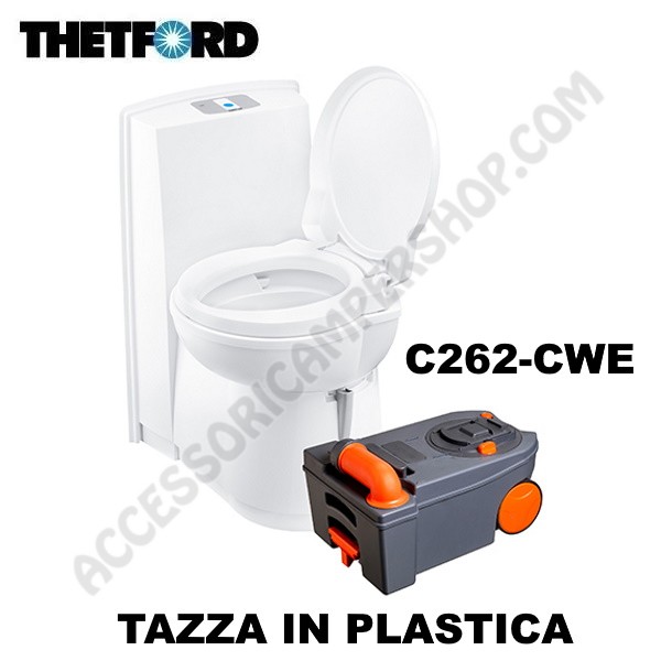 WC TOILETTE A CASSETTA THETFORD C262-CWE IN PLASTICA SCARICO