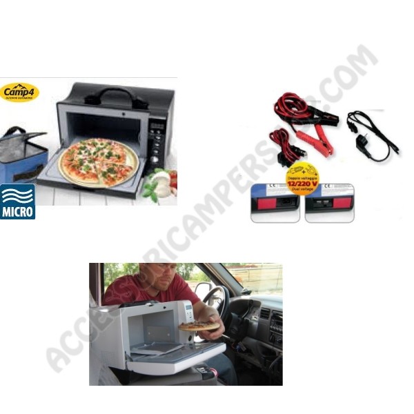 Mini car portatile microonde 12v forno elettrico fast heating picnic box  per viaggi campeggio cibo cottura forno per il pranzo scatole