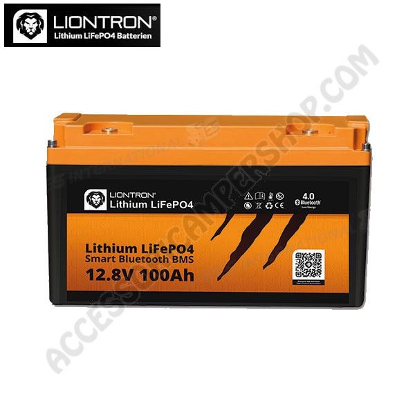Batterie LiFePO4 12V 100Ah Bluetooth Litio-Ferro-Fosfato 150A BMS