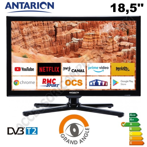 Smart TV 18.5 D-LED TDT + SAT - CARAVANIA