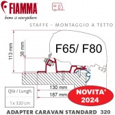ADAPTER CARAVAN STANDARD 320 ADATTATORE STAFFA PER TENDALINO FIAMMA F65 E F80 RICAMBIO ORIGINALE FIAMMA