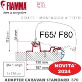 ADAPTER CARAVAN STANDARD 370 ADATTATORE STAFFA PER TENDALINO FIAMMA F65 E F80 RICAMBIO ORIGINALE FIAMMA