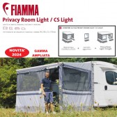 VERANDA FIAMMA PRIVACY ROOM LIGHT / CS LIGHT PER MOTORHOME CAMPER CARAVAN MINIVAN FURGONATI