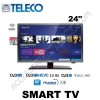 SMART TV TELECO TEK24W9 24'' ANDROID 9.0 DVB-S2-DVB-T2-HEVC