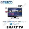 SMART TV TELECO TEK15W9 15'' ANDROID 9.0 DVB-S2-DVB-T2-HEVC