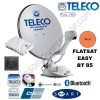 ANTENNA SATELLITARE AUTOMATICA HD TELECO FLATSAT EASY BT 85