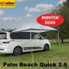 NOVITÀ 2024 TENDALINO TETTOIA PARASOLE PALM BEACH QUICK 2.6 TENT REIMO