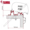KIT HOBBY PREMIUM OPTIONAL PER TENDALINI FIAMMA F65 e F80 ADATTATORE STAFFE