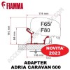 NOVITÀ 2023 ADAPTER ADRIA CARAVAN 600 OPTIONAL PER TENDALINI FIAMMA F65 e F80 ADATTATORE STAFFE