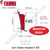 NOVITA' 2024 KIT FORD TRANSIT H3 PER TENDALINI FIAMMA F45 ADATTATORE STAFFA PER FURGONATI L2 E L3