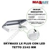 OBLO' MAXXAIR SKYMAXX LX PLUS CON LED PANORAMICO 700x500 MM - TETTO 23/43 MM