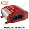 INVERTER NDS SMART-IN SP-3000-12 12V-3000W A ONDA SINUSOIDALE PURA CON PRESA USB