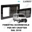 FINESTRA SCORREVOLE IN VETRO CARBEST PER VW CRAFTER DAL 2018
