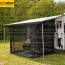 MOSQUITO FREE PREMIUM 240 REIMO ZANZARIERA TENDA VERANDA PER TENDALINO DI VAN CAMPER CARAVAN 