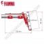 KIT ROOF RAIL OPTIONAL PER TENDALINI FIAMMA F45 - F70 - COMPASS ADATTATORE STAFFE